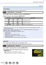 Preview for 219 page of Panasonic Lumix DC-ZS200 Owner'S Manual