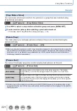 Preview for 221 page of Panasonic Lumix DC-ZS200 Owner'S Manual