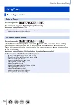 Preview for 138 page of Panasonic LUMIX DC-ZS200D Owner'S Manual For Advanced Features