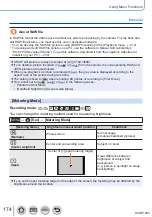 Preview for 174 page of Panasonic lumix DC-ZS70 Owner'S Manual