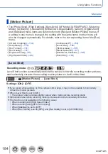 Preview for 184 page of Panasonic lumix DC-ZS70 Owner'S Manual