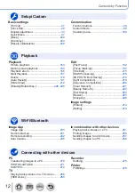 Preview for 12 page of Panasonic Lumix DC-ZS80D Owner'S Manual For Advanced Features