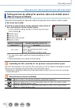 Preview for 70 page of Panasonic Lumix DC-ZS80D Owner'S Manual For Advanced Features