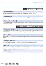 Preview for 187 page of Panasonic Lumix DC-ZS80D Owner'S Manual For Advanced Features