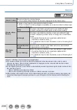 Preview for 208 page of Panasonic Lumix DC-ZS80D Owner'S Manual For Advanced Features