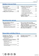 Preview for 7 page of Panasonic Lumix DCFZ80GNK Operating Instructions For Advanced Features