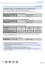 Preview for 25 page of Panasonic Lumix DCFZ80GNK Operating Instructions For Advanced Features