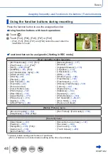 Preview for 48 page of Panasonic Lumix DCFZ80GNK Operating Instructions For Advanced Features