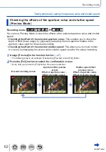 Preview for 62 page of Panasonic Lumix DCFZ80GNK Operating Instructions For Advanced Features