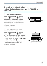 Предварительный просмотр 43 страницы Panasonic LUMIX DCG100VGNK Operating Instructions Manual