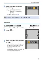 Предварительный просмотр 87 страницы Panasonic LUMIX DCG100VGNK Operating Instructions Manual