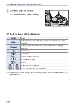 Предварительный просмотр 216 страницы Panasonic LUMIX DCG100VGNK Operating Instructions Manual