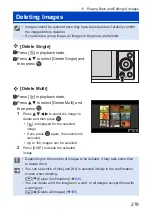 Предварительный просмотр 279 страницы Panasonic LUMIX DCG100VGNK Operating Instructions Manual