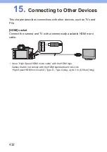 Предварительный просмотр 432 страницы Panasonic LUMIX DCG100VGNK Operating Instructions Manual