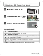 Preview for 21 page of Panasonic Lumix DMC-3D1 Basic Operating Instructions Manual