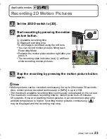 Preview for 23 page of Panasonic Lumix DMC-3D1 Basic Operating Instructions Manual