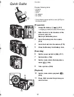 Preview for 10 page of Panasonic Lumix DMC-F1 Operating Instructions Manual