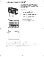 Preview for 34 page of Panasonic Lumix DMC-F1 Operating Instructions Manual