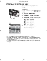 Preview for 37 page of Panasonic Lumix DMC-F1 Operating Instructions Manual