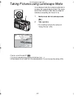 Preview for 41 page of Panasonic Lumix DMC-F1 Operating Instructions Manual