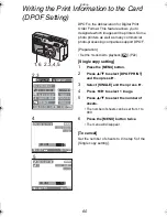 Preview for 60 page of Panasonic Lumix DMC-F1 Operating Instructions Manual