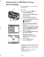 Preview for 66 page of Panasonic Lumix DMC-F1 Operating Instructions Manual