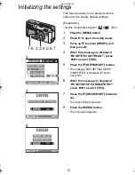 Preview for 75 page of Panasonic Lumix DMC-F1 Operating Instructions Manual