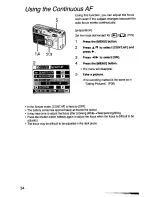 Preview for 34 page of Panasonic Lumix DMC-F1A Operating Instructions Manual