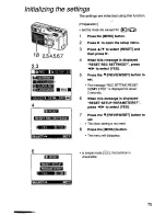 Preview for 75 page of Panasonic Lumix DMC-F1A Operating Instructions Manual