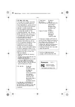 Preview for 3 page of Panasonic LUMIX DMC-F1PP Operating Instructions Manual