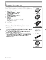 Preview for 8 page of Panasonic Lumix DMC-F2 Operating Instructions Manual