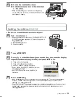 Preview for 13 page of Panasonic Lumix DMC-F2 Operating Instructions Manual