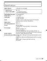 Preview for 23 page of Panasonic Lumix DMC-F2 Operating Instructions Manual