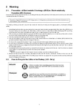 Предварительный просмотр 5 страницы Panasonic Lumix DMC-F2EB Service Manual