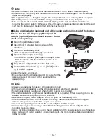 Предварительный просмотр 14 страницы Panasonic Lumix DMC-F3 Operating Instructions Manual