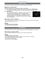 Предварительный просмотр 60 страницы Panasonic Lumix DMC-F3 Operating Instructions Manual