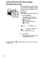 Предварительный просмотр 42 страницы Panasonic Lumix DMC-F7 User Manual