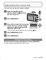 Предварительный просмотр 19 страницы Panasonic Lumix DMC-FH24 Basic Owner'S Manual