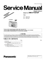 Preview for 1 page of Panasonic LUMIX DMC-FH27DP Service Manual