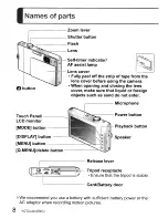 Preview for 8 page of Panasonic Lumix DMC-FP3 Basic Operating Instructions Manual