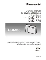 Panasonic Lumix DMC-FP7 Owner'S Manual preview