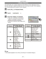 Предварительный просмотр 91 страницы Panasonic Lumix DMC-FP7 Owner'S Manual