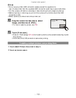 Предварительный просмотр 112 страницы Panasonic Lumix DMC-FP7 Owner'S Manual