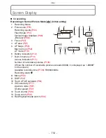 Предварительный просмотр 116 страницы Panasonic Lumix DMC-FP7 Owner'S Manual