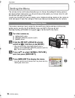 Preview for 16 page of Panasonic Lumix DMC-FP8 Basic Operating Instructions Manual