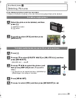 Preview for 23 page of Panasonic Lumix DMC-FP8 Basic Operating Instructions Manual