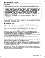 Preview for 5 page of Panasonic LUMIX DMC-FS10 Basic Operating Instructions Manual