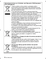 Preview for 6 page of Panasonic LUMIX DMC-FS10 Basic Operating Instructions Manual