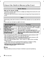 Preview for 14 page of Panasonic LUMIX DMC-FS10 Basic Operating Instructions Manual