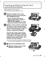 Preview for 15 page of Panasonic LUMIX DMC-FS10 Basic Operating Instructions Manual